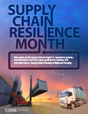 Poster for Supply Chain Resilience Month