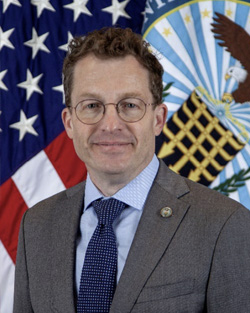 Official photograph of DCSA Dircetor, David M. Cattler